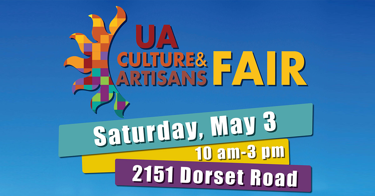 UA Culture & Artisans Fair Saturday, May 3. 10 - 3 pm
